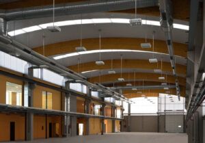 Nave industrial en Madrid reconvertida a nuevo uso