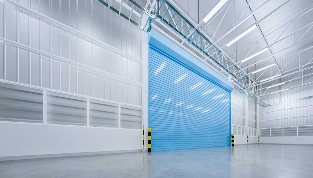 nave industrial moderna para uso logístico e industrial
