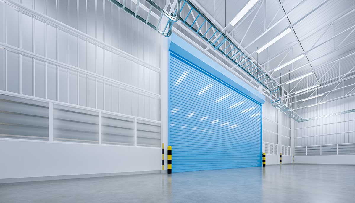 nave industrial moderna para uso logístico e industrial